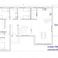 House 1 Plant of 158,00m2
